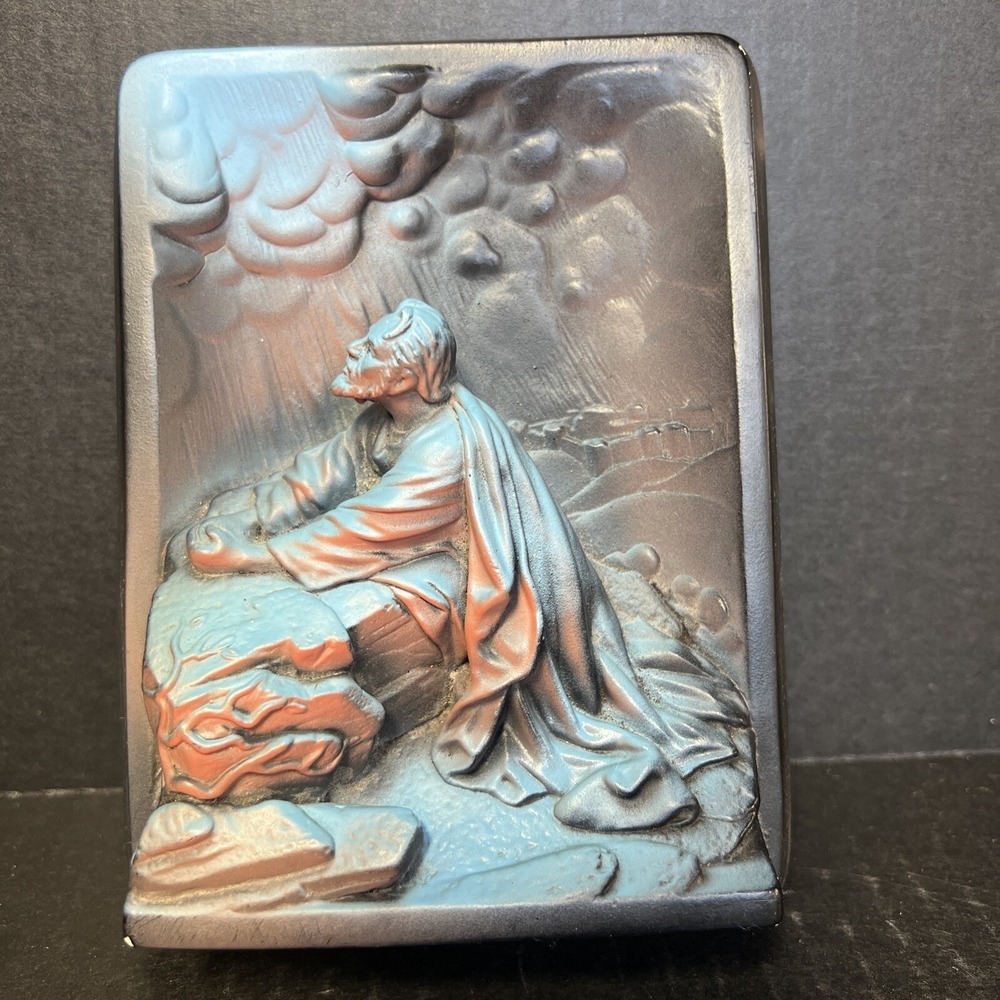 VICTOR CREATIVE‎ ARTS GETHSEMANE  3-D PLASTER WALL PLAQUE